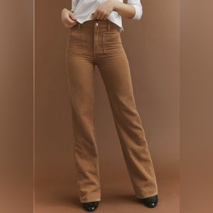 Reformation The Alyssa High Rise Wide Leg Corduroy Pants